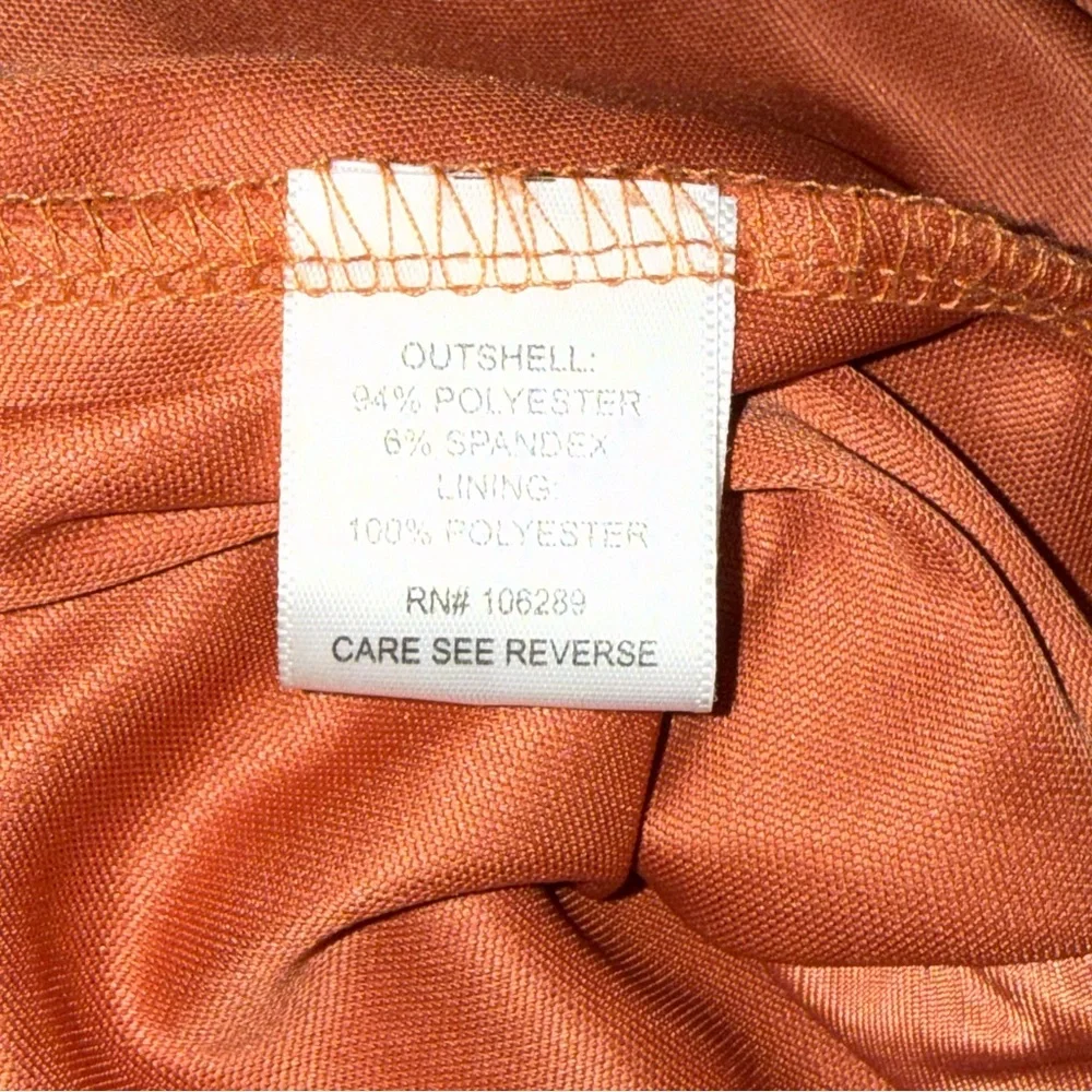 Studio Y Rust Beaded Halter Top Gold Embellished Boho Festival - Picture 8 of 10